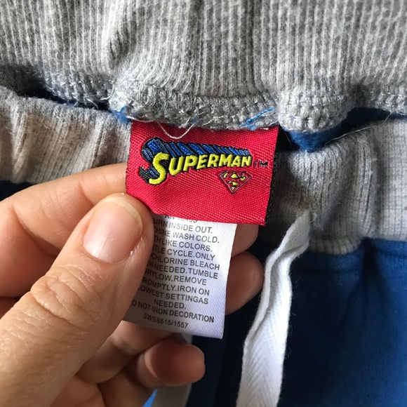SOLD // Superman sweat pants 4 - Picture 2 of 4